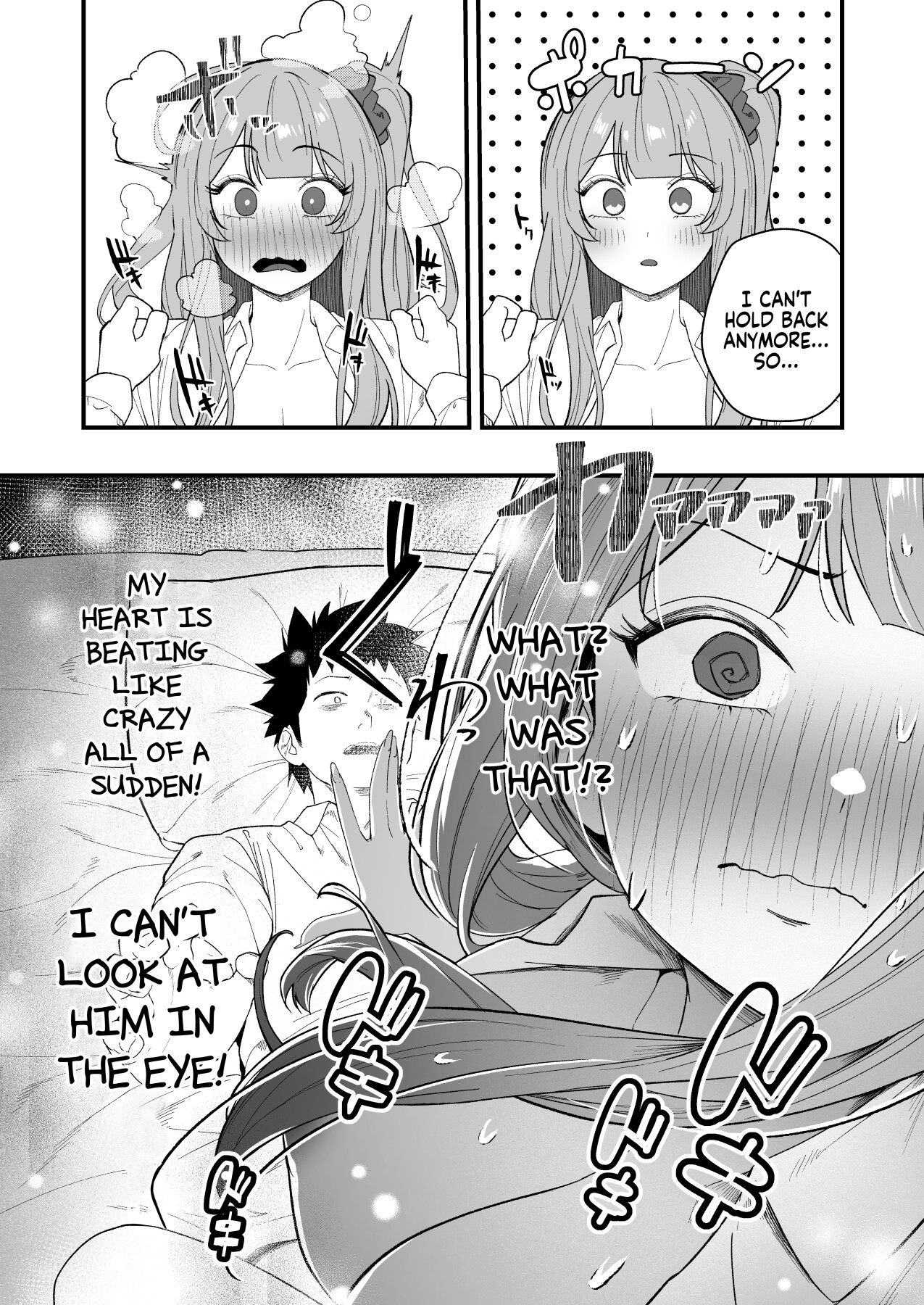 Hentai Manga Comic-Can we stay at your place tonight Senpai?-Read-32